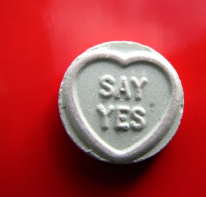 say yes